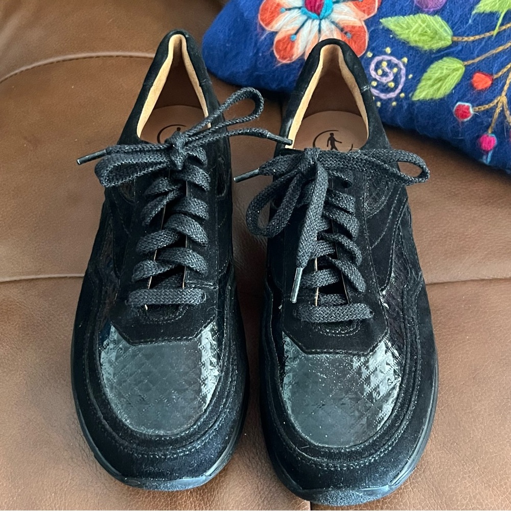 GANTER - BLACK PYTHON OXFORD